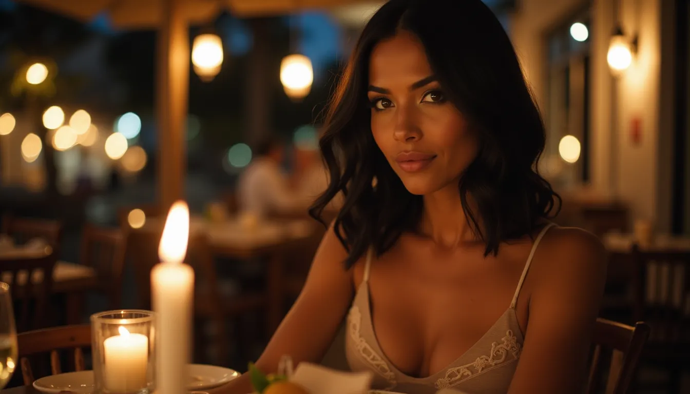 Kaira at a rustic Portuguese fish grill restaurant in Comporta